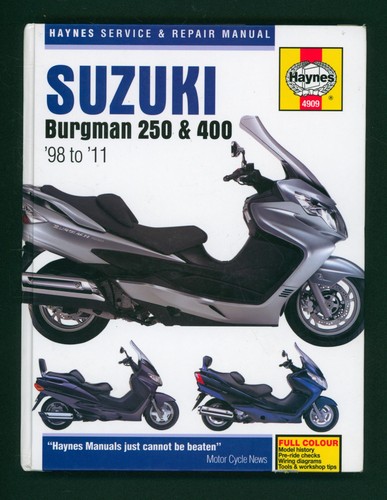 Suzuki 250 400 burgman haynes - 400,